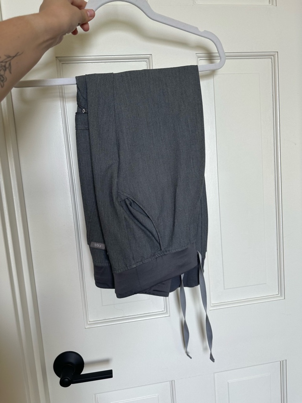 Figs women Charcoal Drawstring Joggers